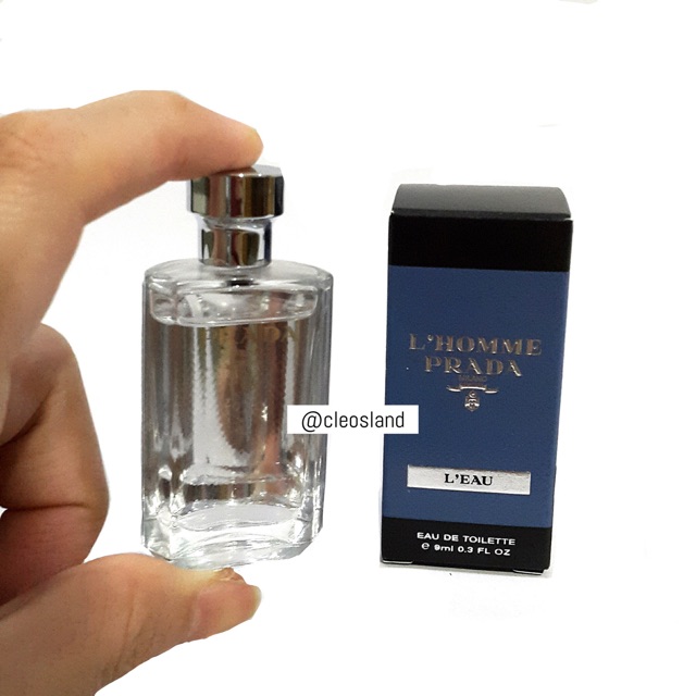 Parfum Original Miniature Prada L’homme Leau EDT 9ml