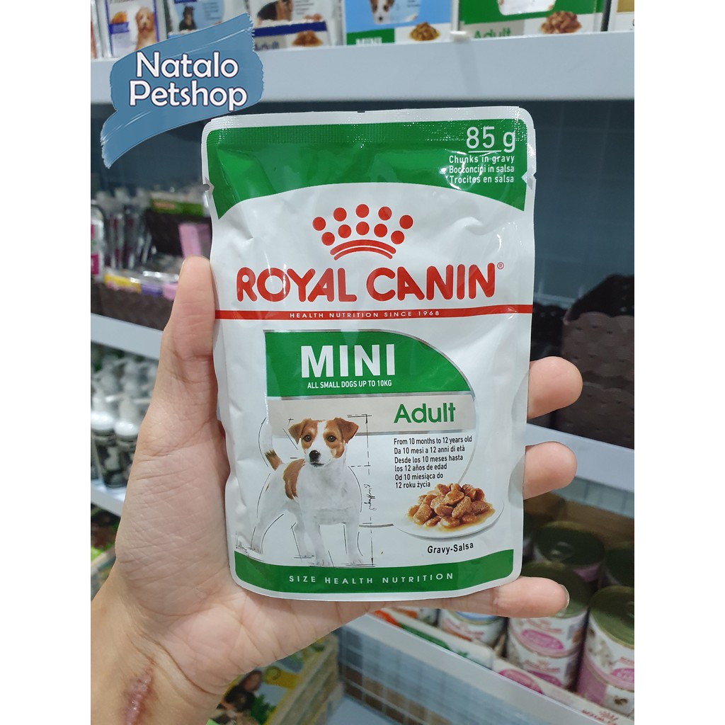 Royal Canin Mini Adult 85Gr/Sachet/Pouch/Makanan Basah Anjing Kecil