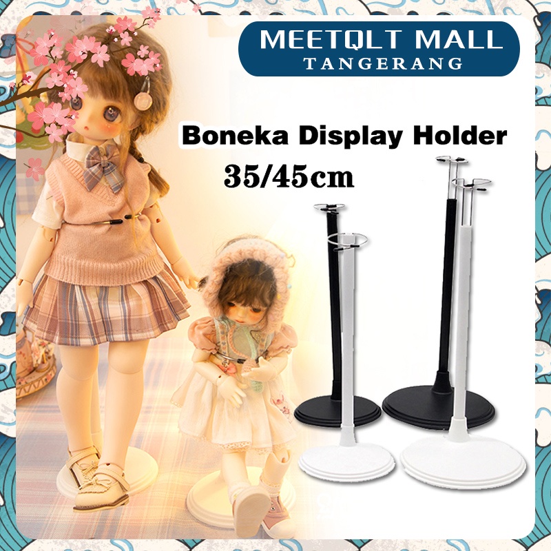 ★35/45cm★ Boneka Display Holder/Doll Display Holder/Stand Display Boneka/Holder Boneka Display Adjustable