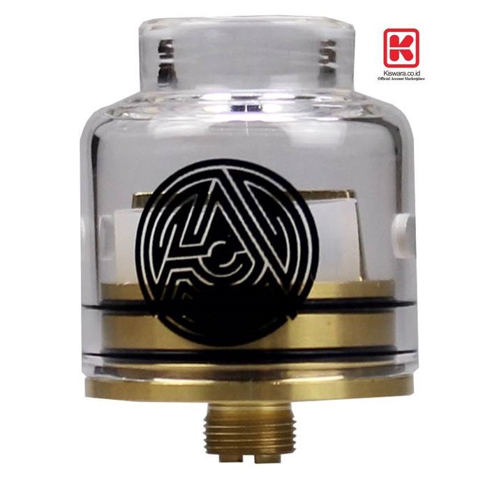 Artha RDA 24mm Atomizer - GLASS CLEAR [Clone] KiswaraBandung