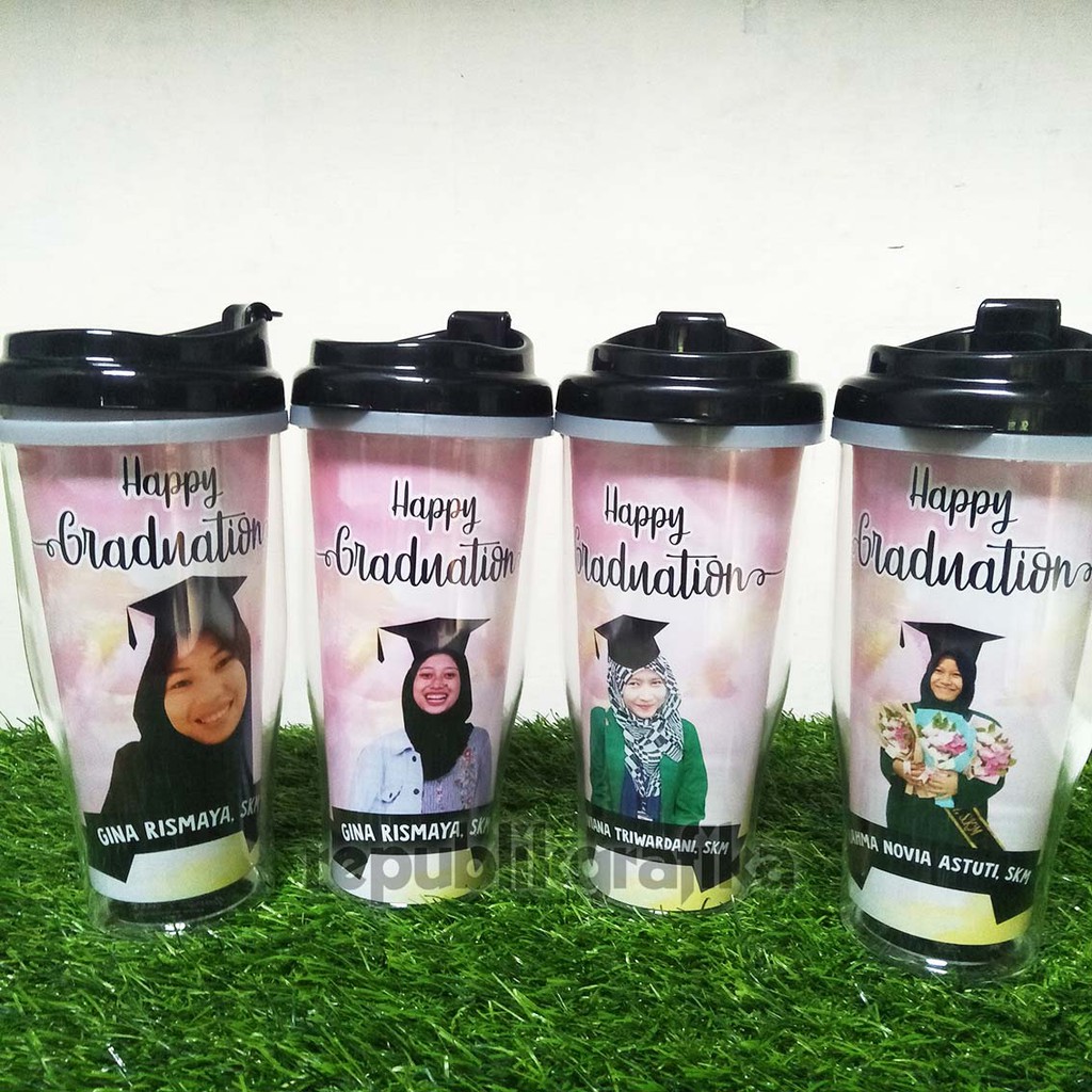 TUMBLER CUSTOM - BOTOL MINUM - KADO, HADIAH UNIK - PRE ORDER