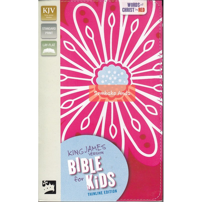 Jual A) KJV Holy Bible For Kids. Thinline Edition. King James Version ...