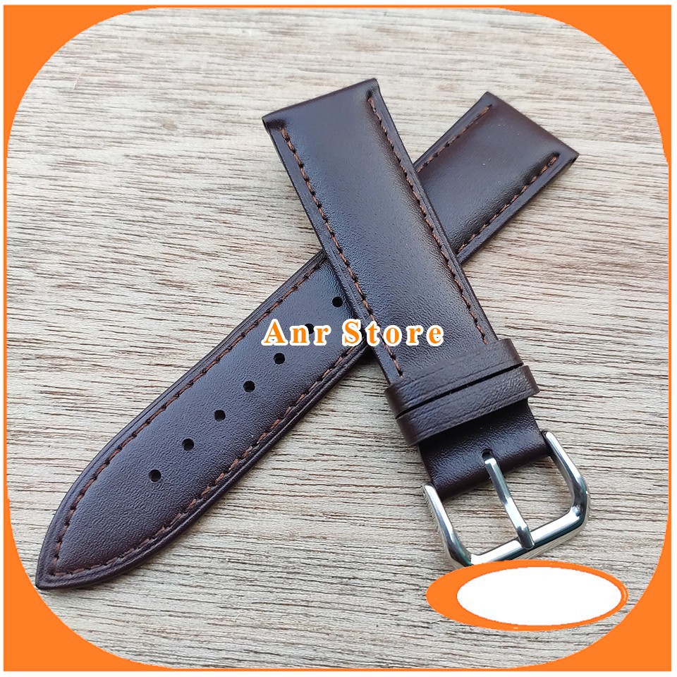 Tali Jam Tangan Kulit Quick Release 20 mm 22 mm Genuine Leather