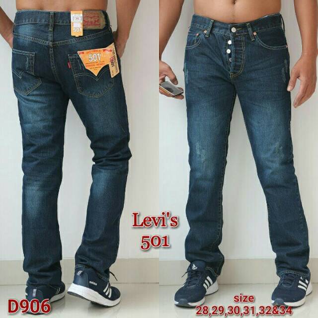 celana import 501 sobek/ripped/cakar