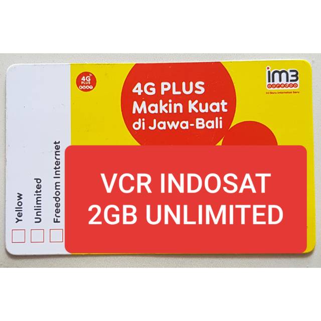 Indosat 2gb unlimited
