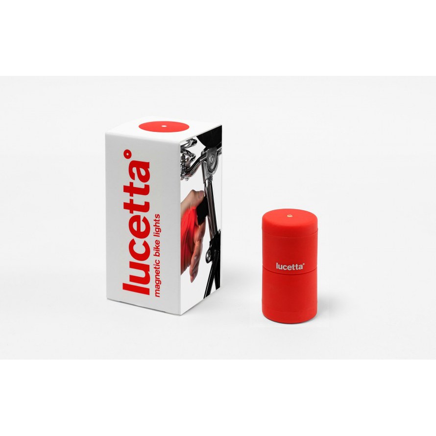 Luces Magnéticas Para Bicicleta Shapeheart - Color Rojo/blanco, Fáciles De Instalar, Resistentes