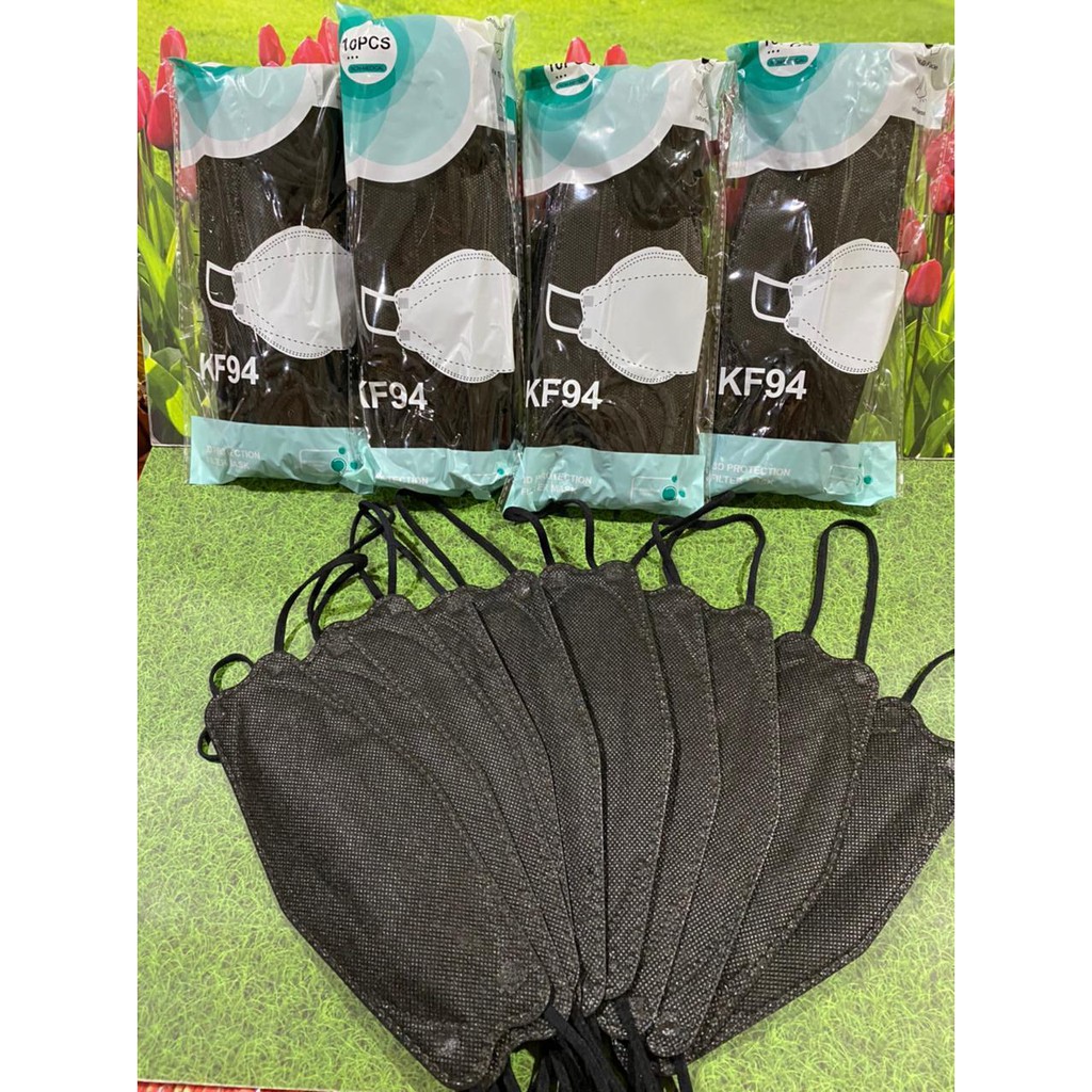 Masker KF94 Korea 4ply Medis Masker Earloop KF94 Original/WARNA PREMIUM Disposable UTAMA.Masker KF94