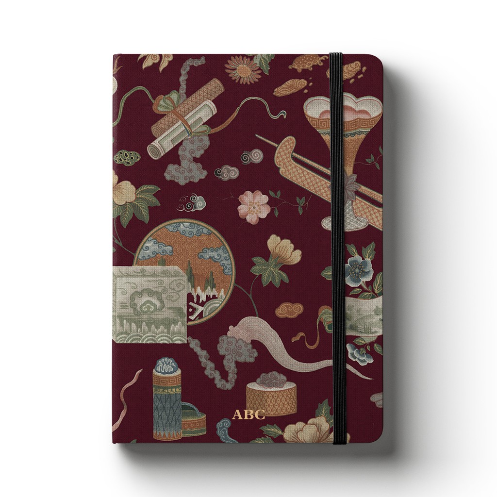 

Papermark - Notebook A5 Lined Adrian Gan Maroon