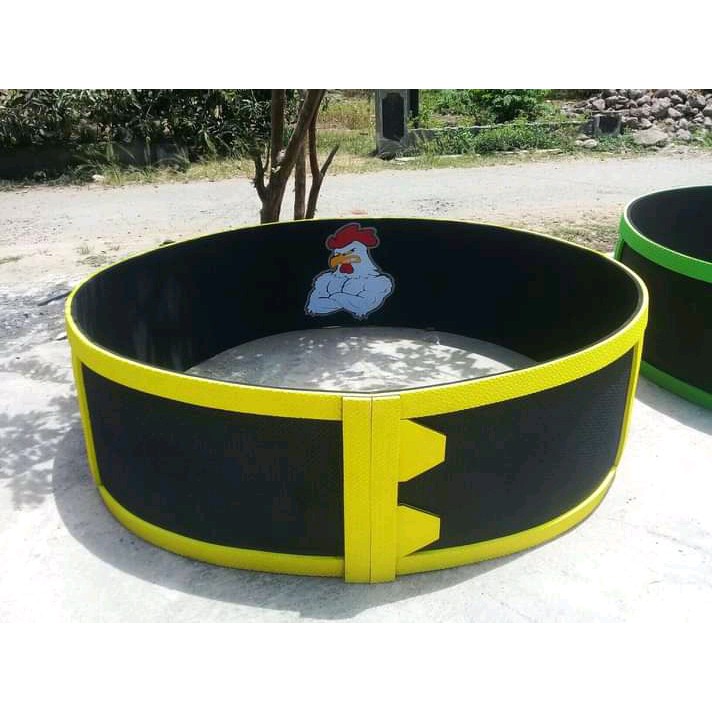 KEBER AYAM,GEBER AYAM,PEL AYAM,RING AYAM DIAMETER 2 METER TEBAL 3 CM FULL MESIN