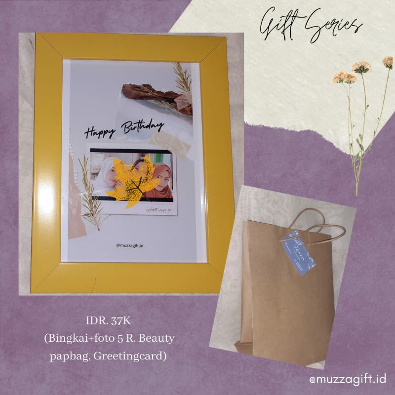 

Hampers muzzagift Series Birthday 1 | Hampers Ulang Tahun/Pernikahan/Wisuda