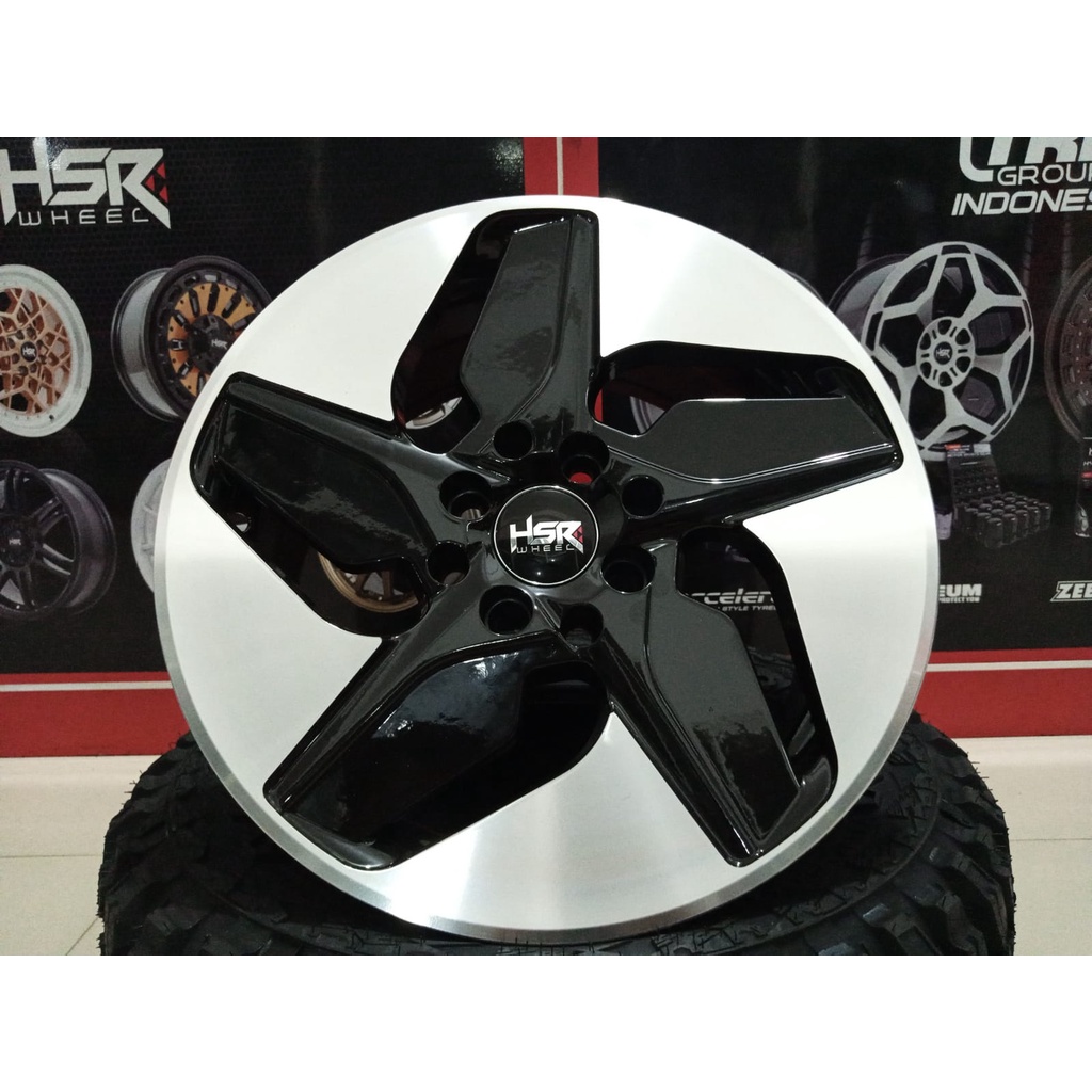 Velg Mobil Racing Murah R15 HSR KOI XH593 Warna BMF Buat Brio Timor Civic dll Pelek Mobil R15
