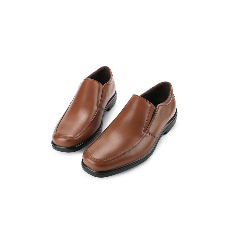 HM011 SEPATU HUSH PUPPIES KERJA KANTOR PRIA BRANDED ORIGINAL COKLAT