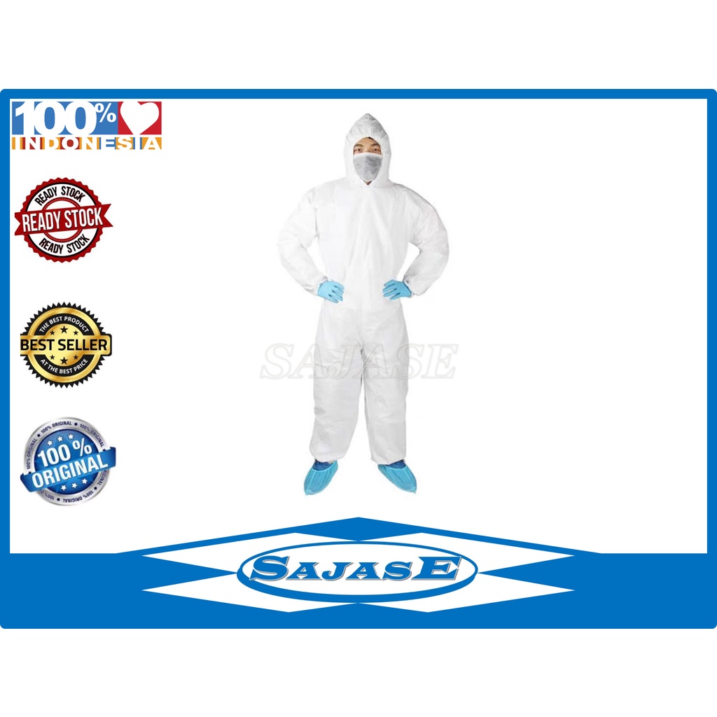 Baju Apd Hazmat Kemenkes RI AKD Baju Apd Medis Disposable Hazmat