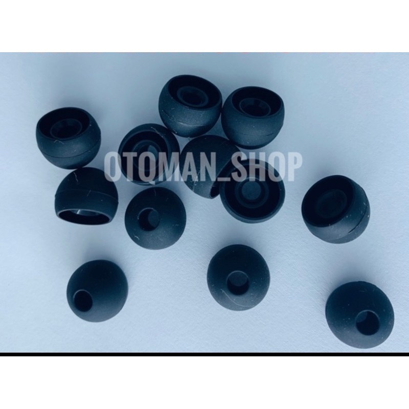 Eartips Earbuds Replacement / Karet Headset Cadangan (HARGA SEPASANG)