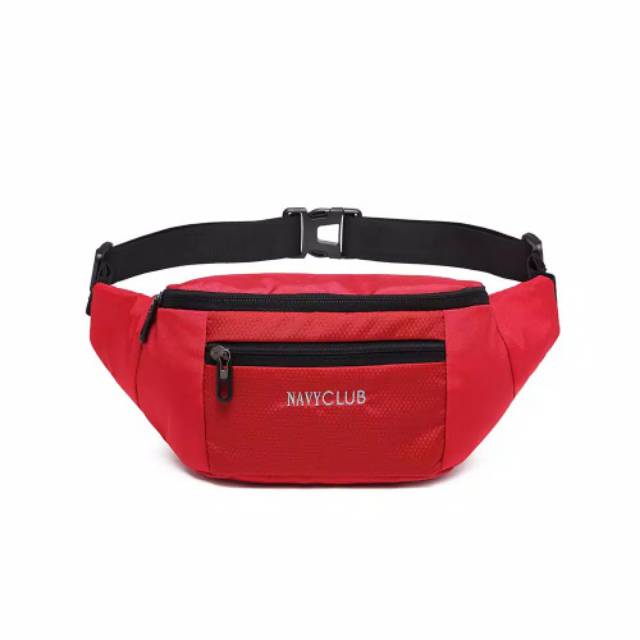 Tas pinggang waist bag tahan air waterproof Navy Club original FJCF 60NC36