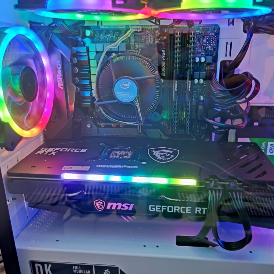 PC GAMING RAKITAN RYZEN / INTEL CUSTOM MID END AMD NVIDIA RADEON DESIGN EDITING STREAMING RGB