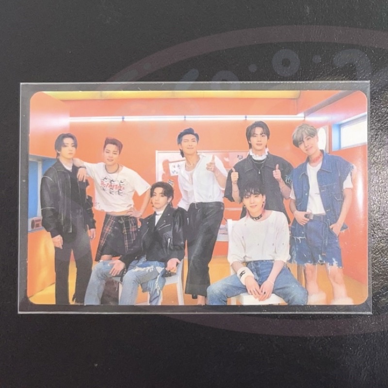 bts photocard pc butter cream group ot7