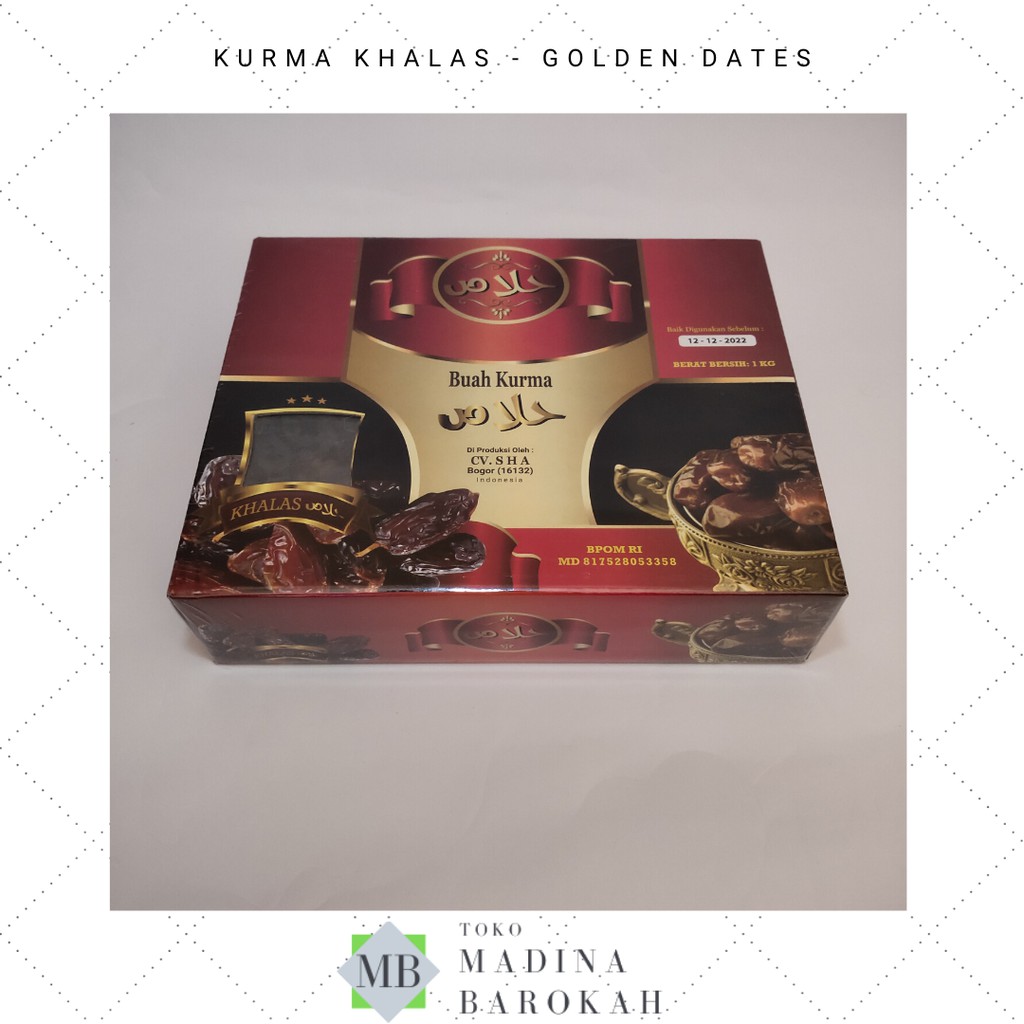 

Kurma Khalas 1 kg ~ Oleh-oleh Haji dan Umroh