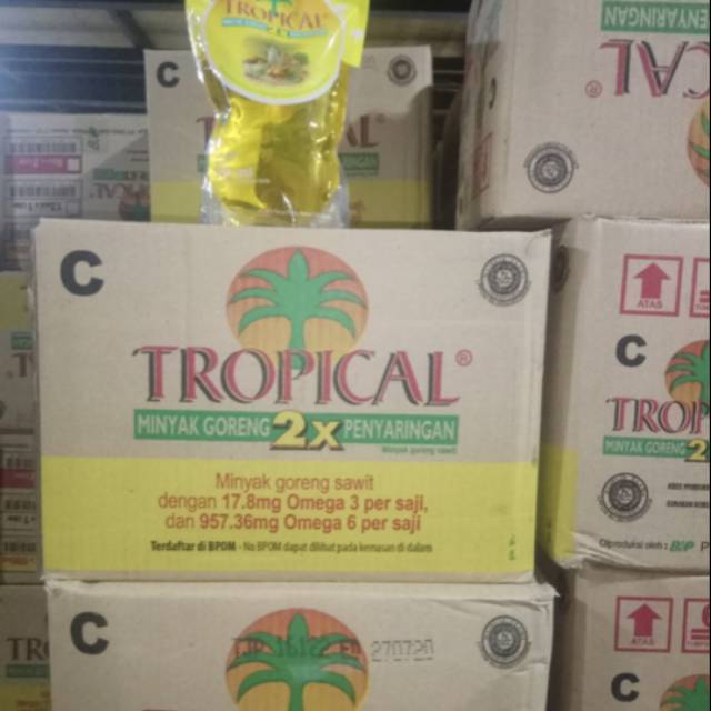 Minyak Tropical Refill 500ml 1 000ml 2 000 Ml Per Dus Shopee Indonesia