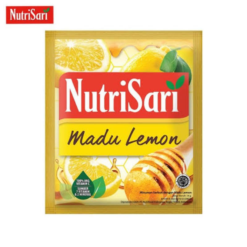 

Nutrisari Rasa Madu Lemon