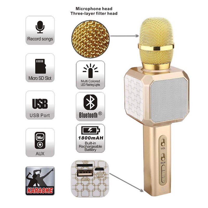 MICROPHONE / MIC YS-05 KARAOKE BLUETOOTH