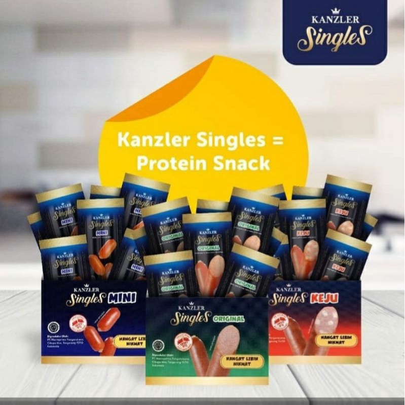 

Sosis Kenzler Single 1 Box isi 12