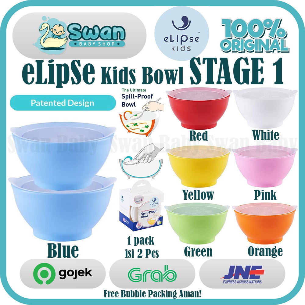 Elipse Kids Bowl Set STAGE 1 / Mangkok Bayi / Mpasi Bayi