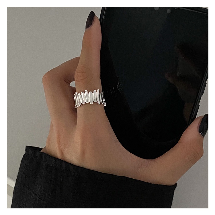 Cincin Bahan metal Gaya hip hop Untuk Pria Dan Wanita