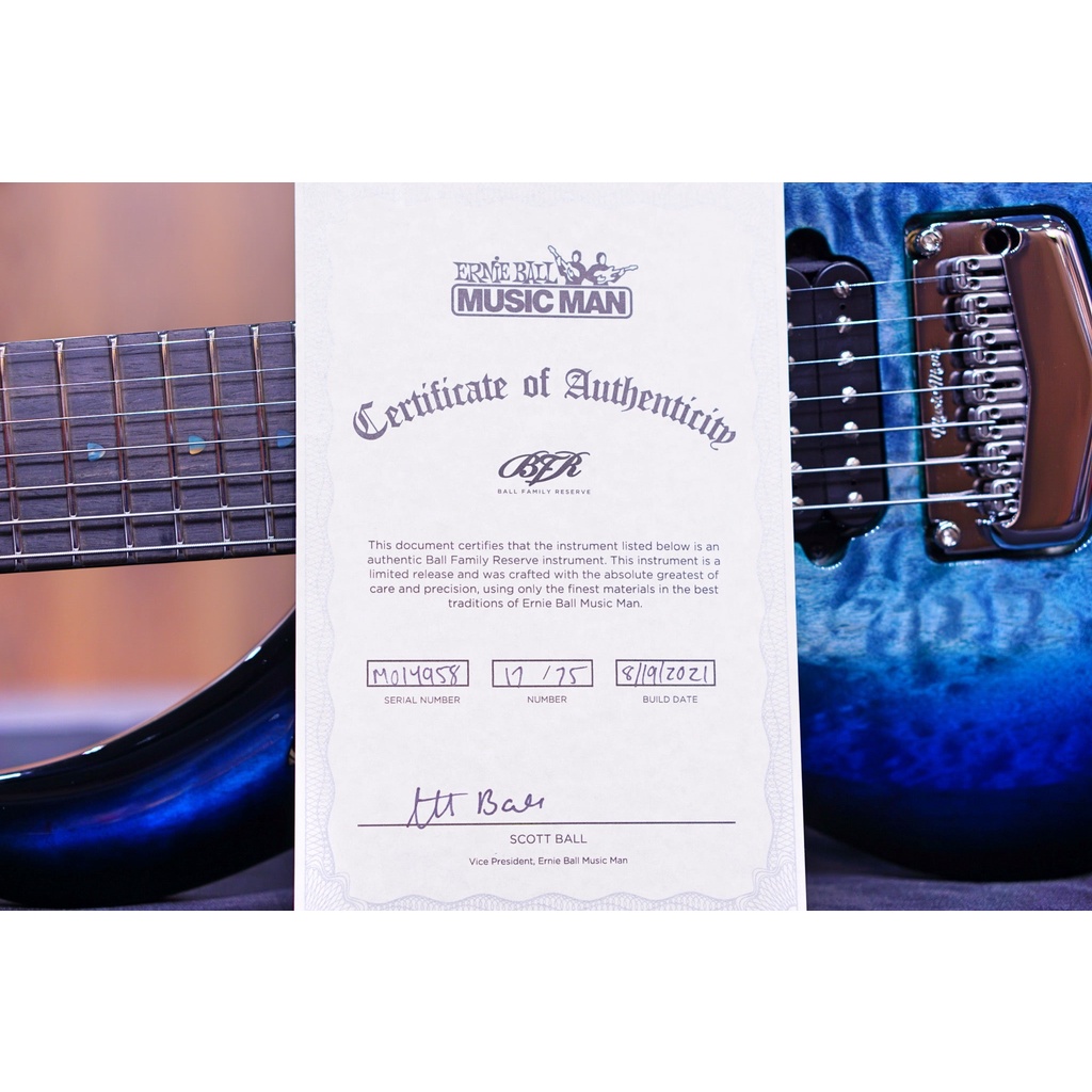 Ernie Ball Music Man John Petrucci Majesty 7  Hydrospace   m014958