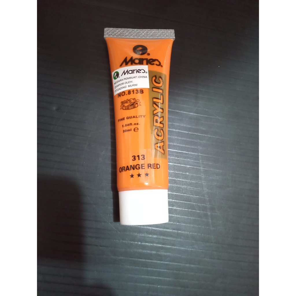 

Cat Acrylic 30ml Maries Orange Red / Cat Akrilik 30 ml / Cat Acrylic 30 ml Orange Red