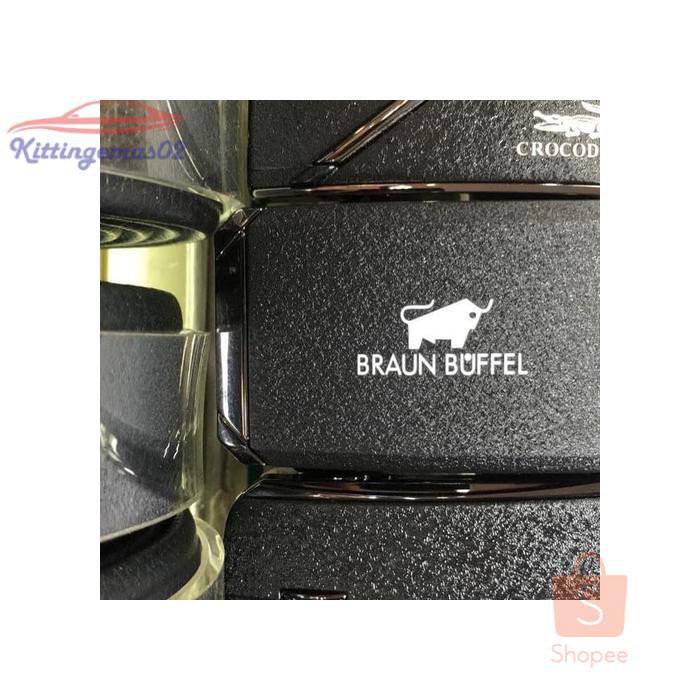 IKAT PINGGANG PRIA GESPER SABUK KTG2I1451 KULIT REL BRAUN BUFFEL
