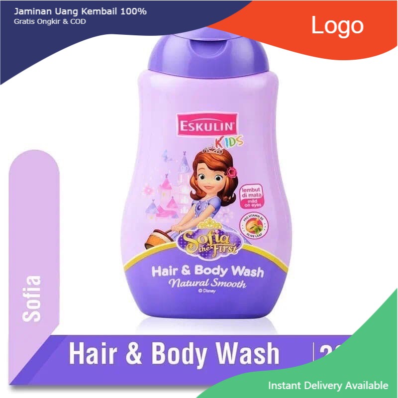 Widjayashopp ESKULIN KIDS  SOFIA Hair & Body Wash 280 ML