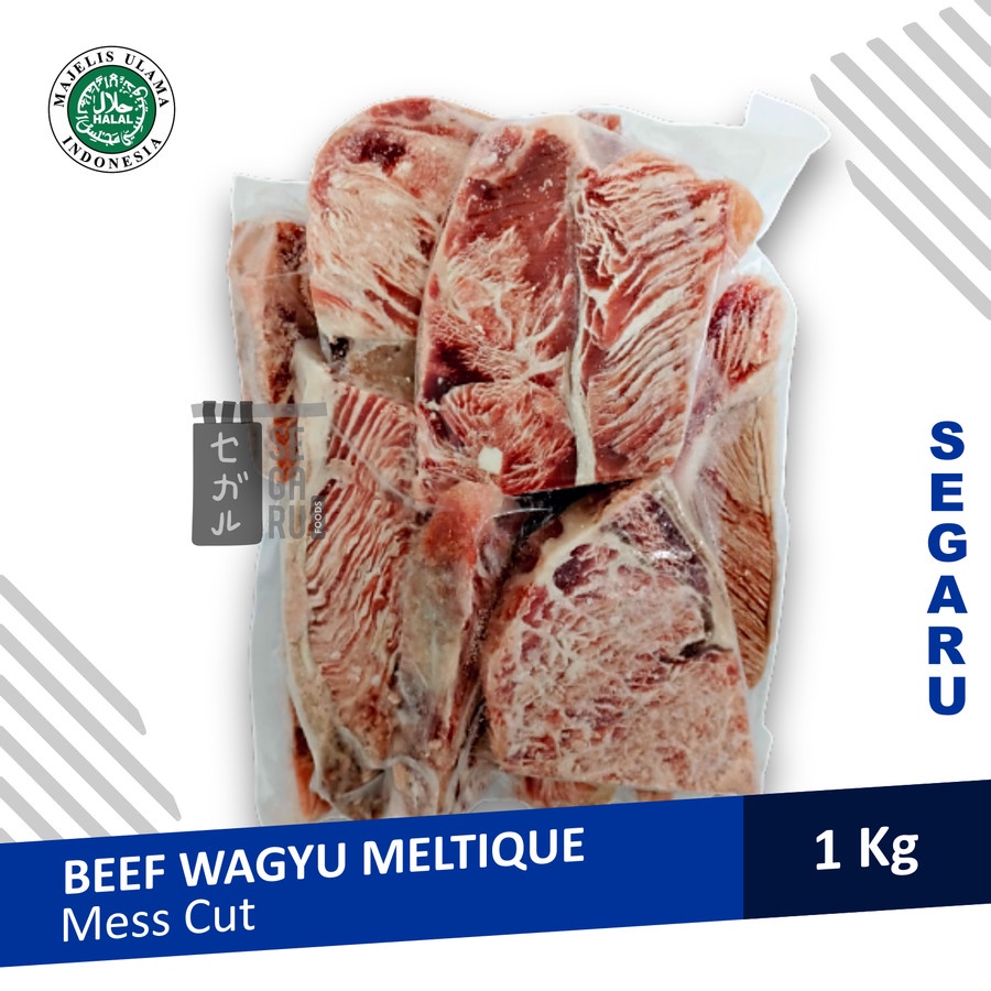 Wagyu Meltique Mess Cut | Daging Sapi Trim Wagyu Meltik 1 kg