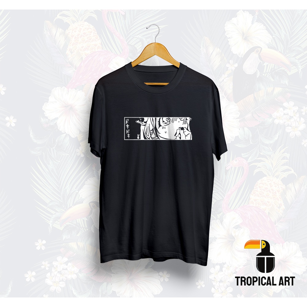 Kaos YASHIRO NENE ANIME JIBAKU SHOUNEN HANAKO KUN / BAJU LOLI KAMOME GAKUEN / TSHIRT DISTRO JEPANG J