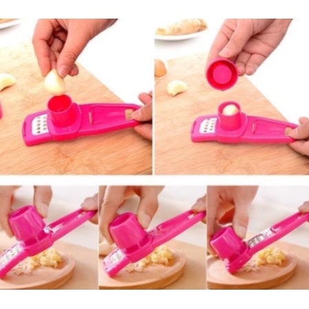 Garlic Press chopper Parutan bawang putih dan merah