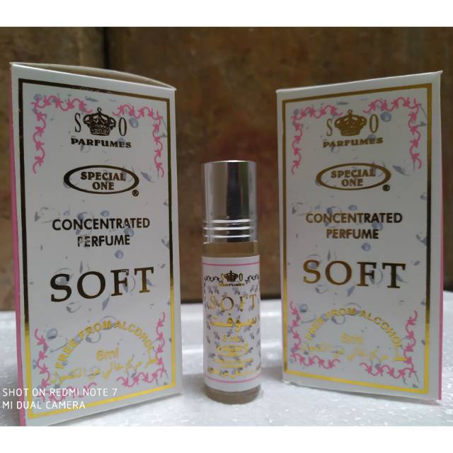 Jual Minyak Wangi Parfum Soft 6 Ml Non Alkohol Special One Indonesia Shopee Indonesia