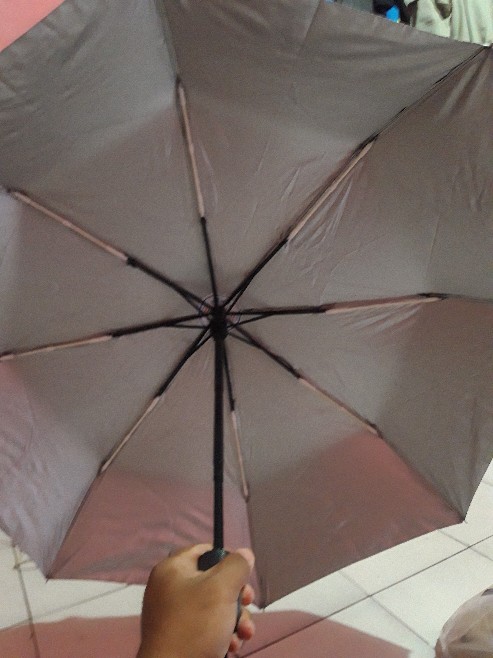 Payung Lipat Otomatis Payung Lipat Buka Tutup Otomatis Awet Jari Kerangka  Fiber