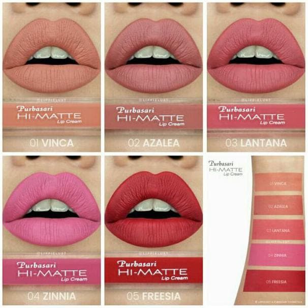 Purbasari Lipstick Hi Matte Lip Cream