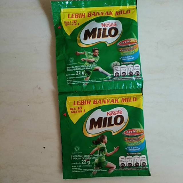 

Nestle milo sachet 22gr 1pcs