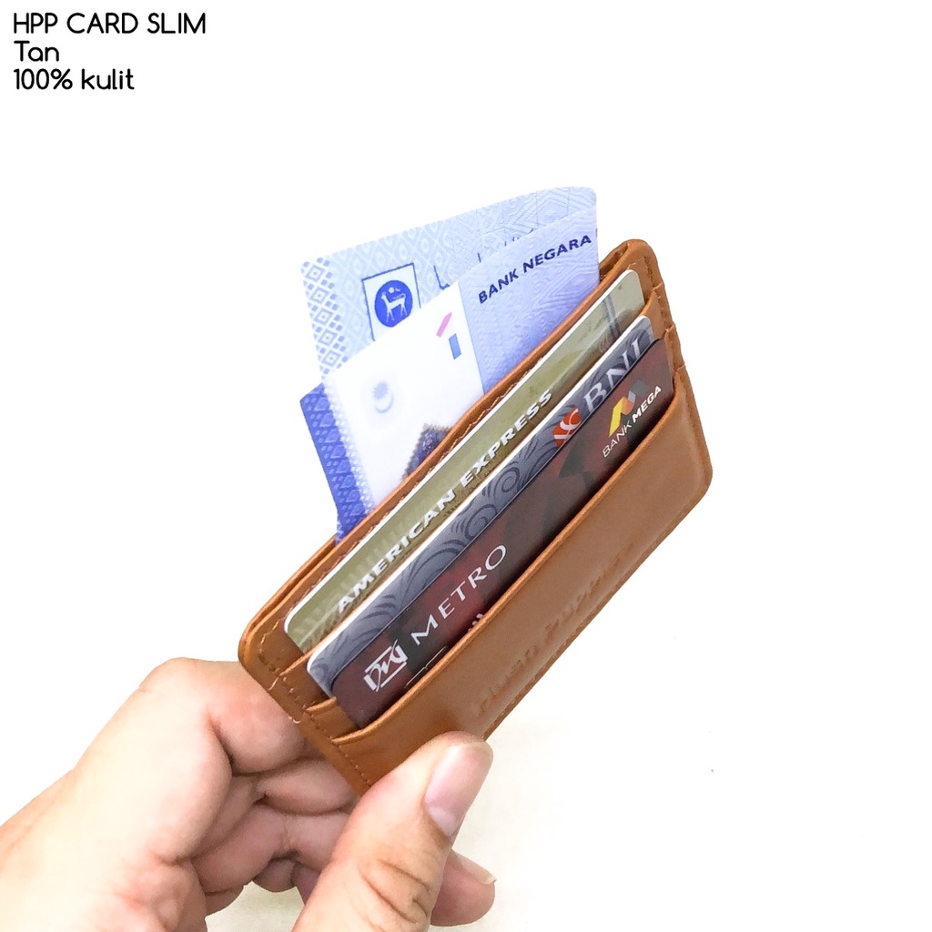 dompet kartu hushpuppies card slim series premium quality dompet cowok dompet murah