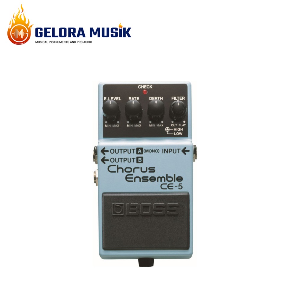 Efek Gitar Sound Boss CE-5 Chorus Ensemble