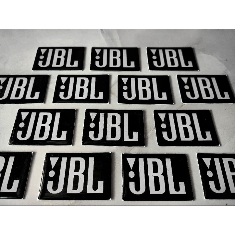 Logo/Emblem JBL HITAM Timbul 3D