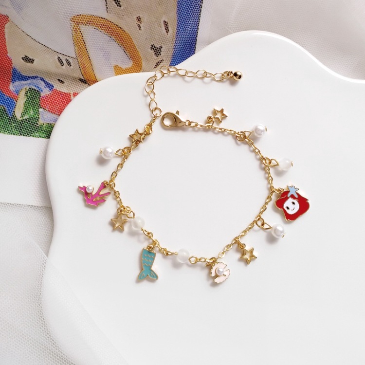 Alice Story Pendent Bracelets Sweet Cute Girl Bracelets Cartoon Character Fairy Tale Bracelets Girl Princess Birthday Gift