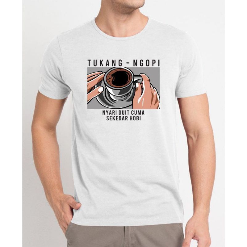 KAOS TUKANG NGOPI CANGKIR/KAOS TUKANG NGOPI