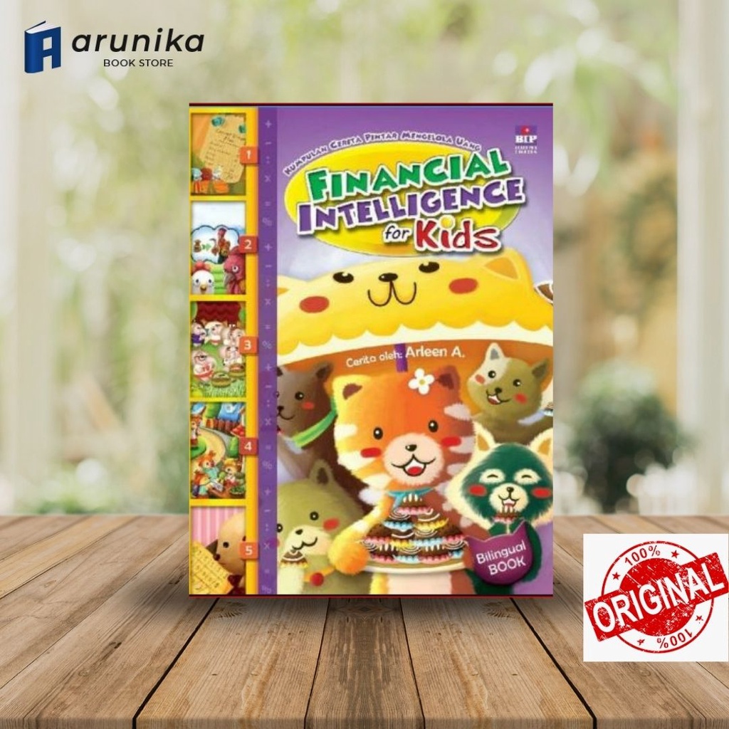 Financial Intelligence for Kids : Kumpulan Cerita Pintar Mengelola Uang .... Bilingual Book