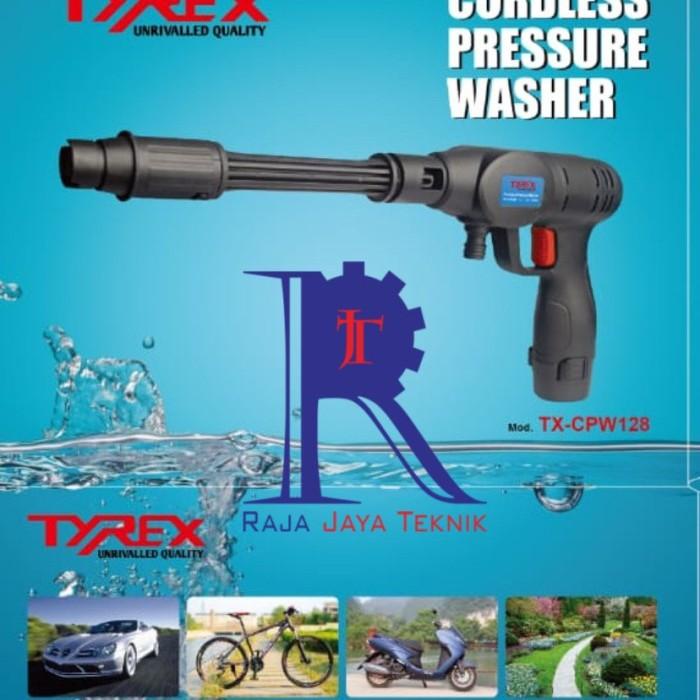 Cleaner Cordless Jet Cleaner Mesin Cuci Mobil Motor Steam Ac Baterai Tyrex
