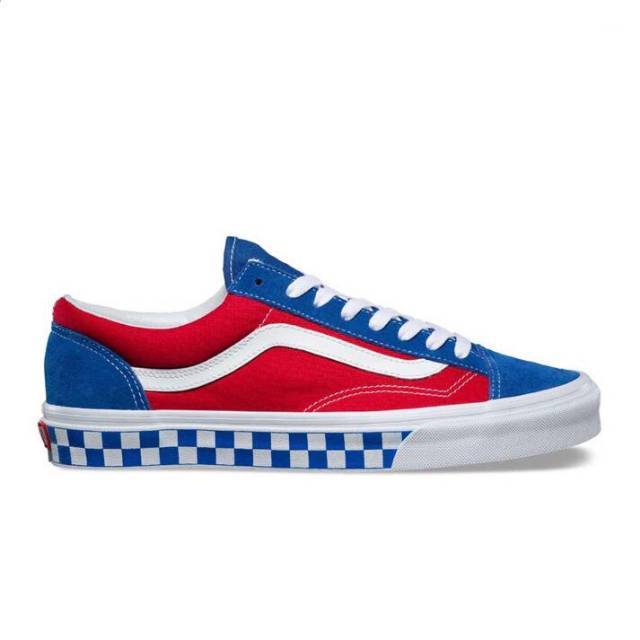 Vans Style 36 BMX Checkerboard True Blue Red Original