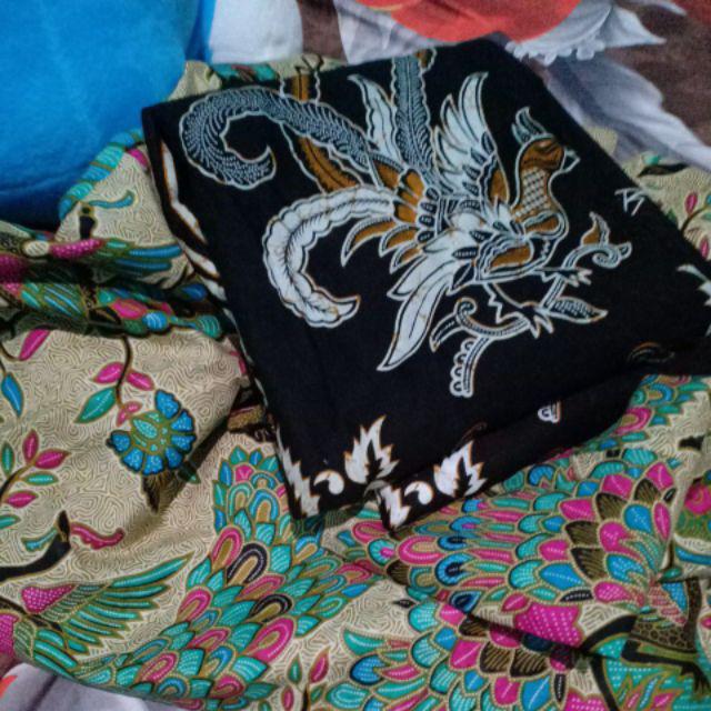 Tunik Batik Atasan Batik Motif Ayam Sogan