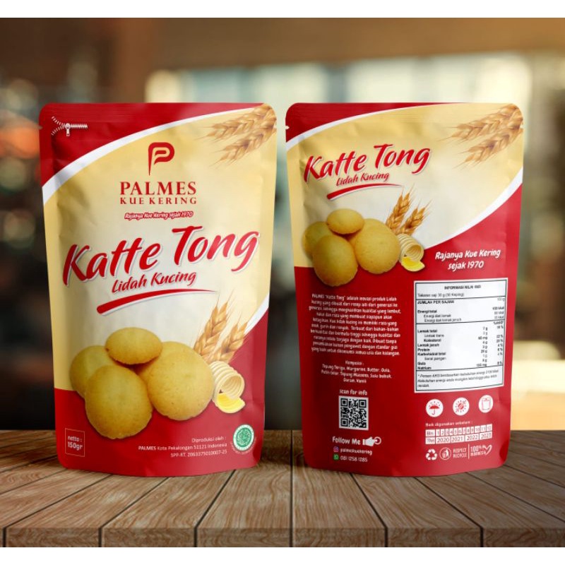 

Palmes Katte Tong / Lidah Kucing
