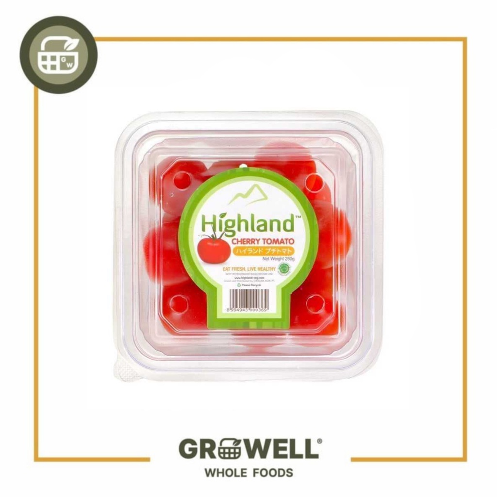 

HIGHLAND TOMATO CHERRY MIX TUB 250 G